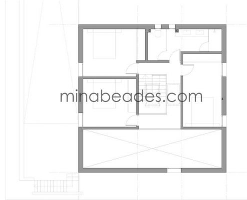 Maison modulaire City 005 - plans premier etage