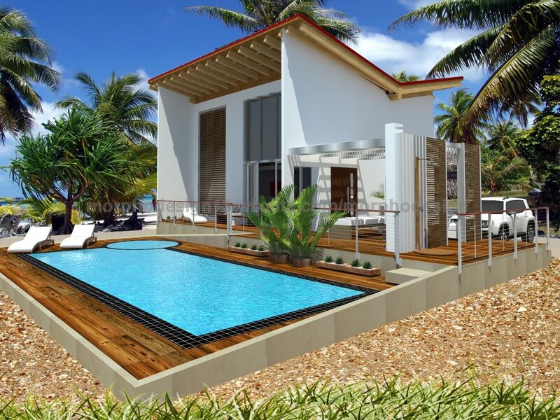 modular home beach 001 render 02 - modular homes of elemental range