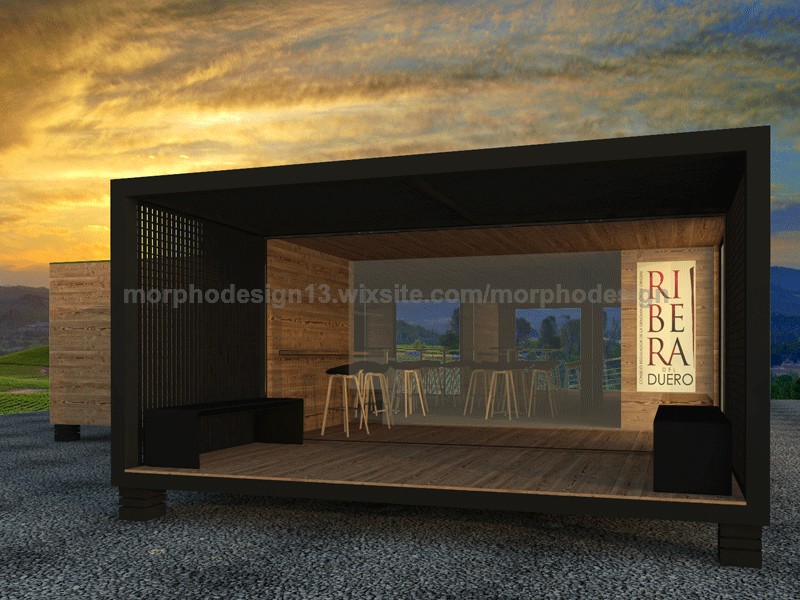 pavillon de degustation modulaire 001